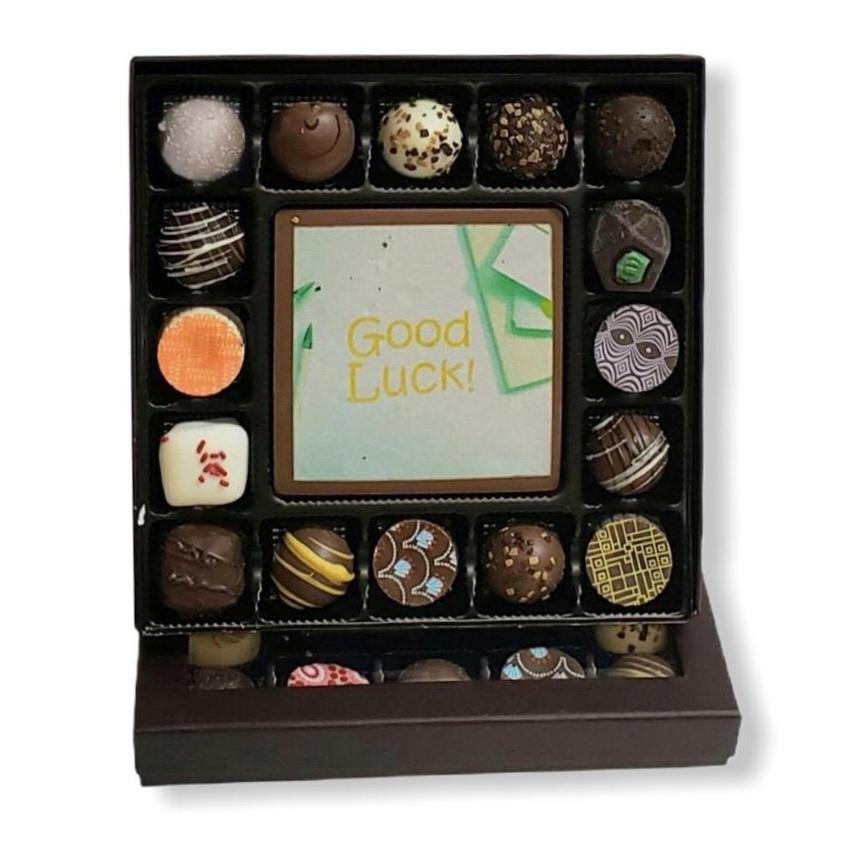 Good Luck Artisan Gift Box - Chocolate Works Scarsdale