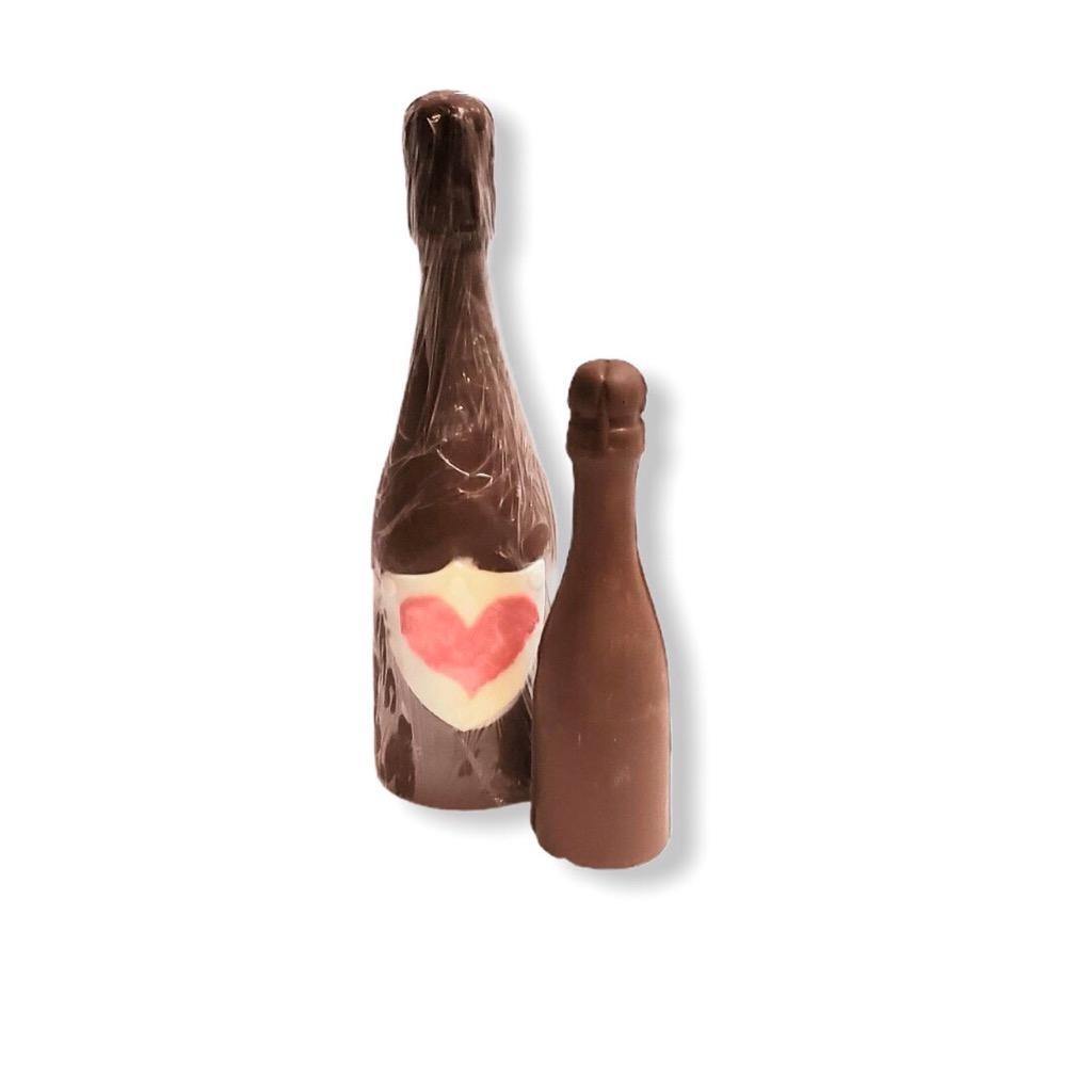 Champagne Bottle - Chocolate Works Scarsdale