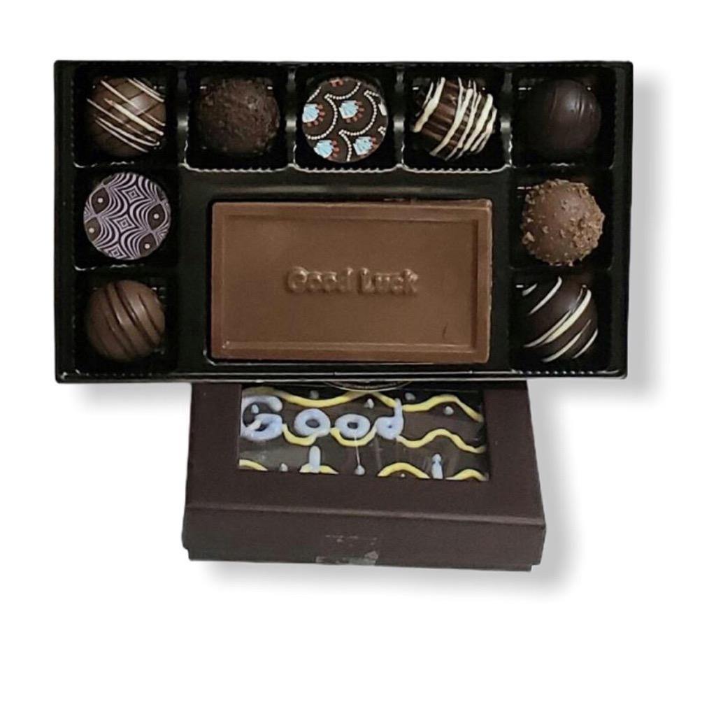 Good Luck Artisan Gift Box - Chocolate Works Scarsdale