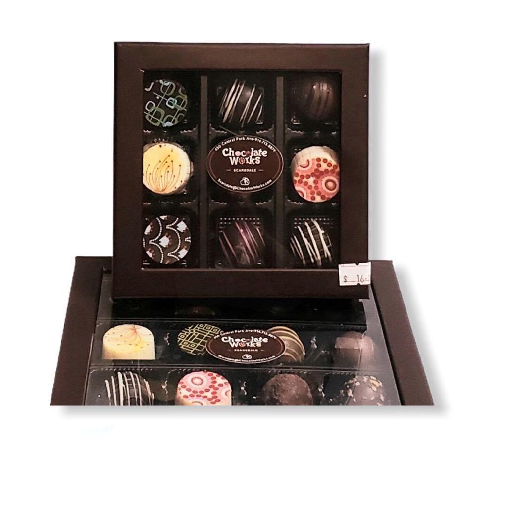 Chocolate Artisan Truffles Box - Chocolate Works Scarsdale